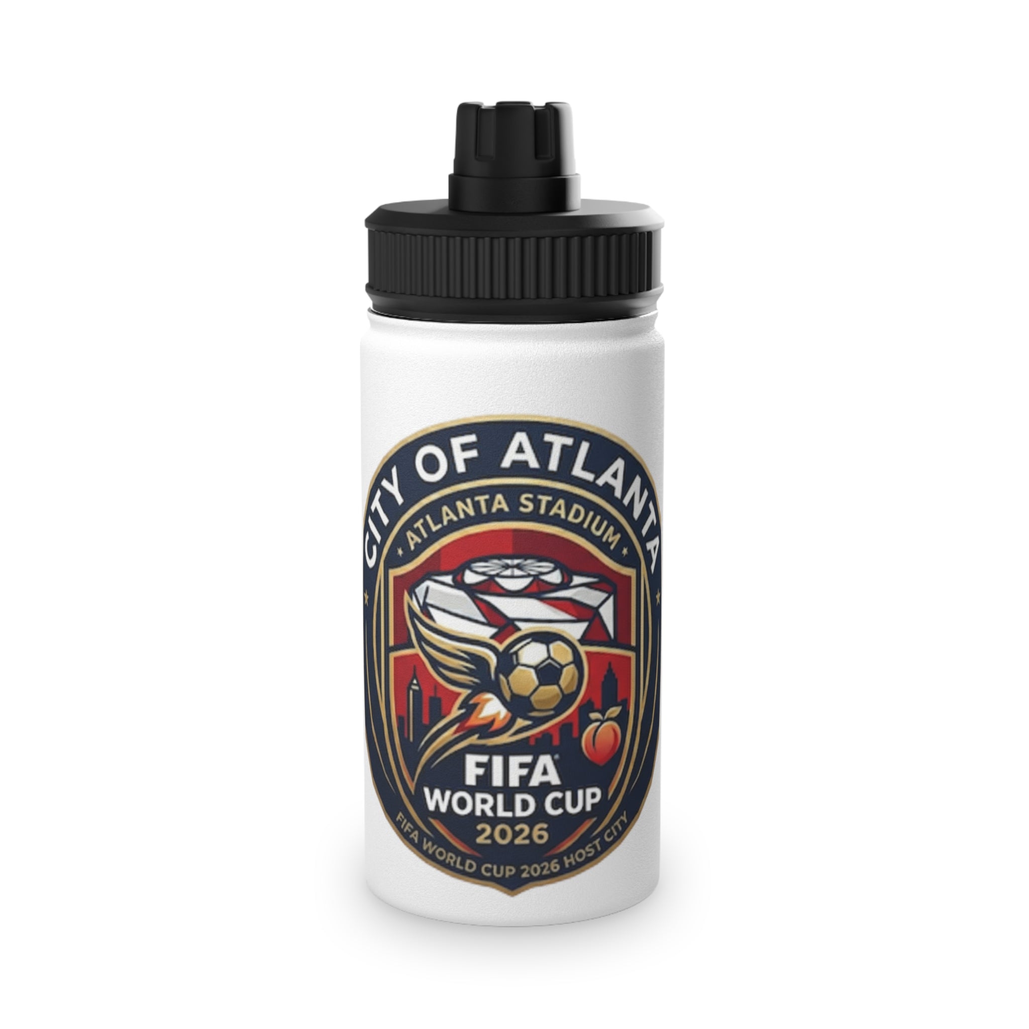 FIFA 2026 Stainless Steel Water Bottle, Sports Lid
