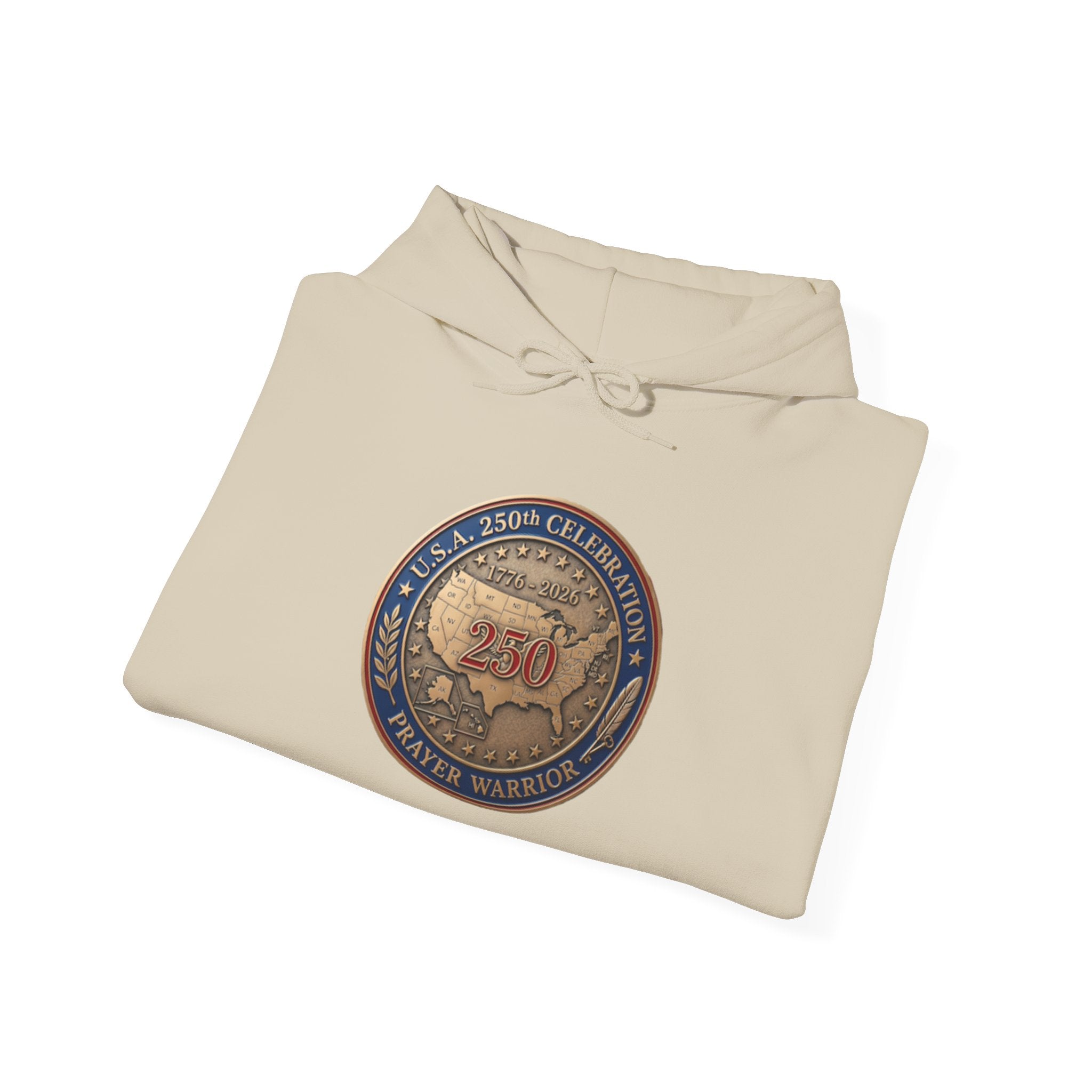 USA 250th Celebration Unisex Heavy Blend™ Hooded Sweatshirt