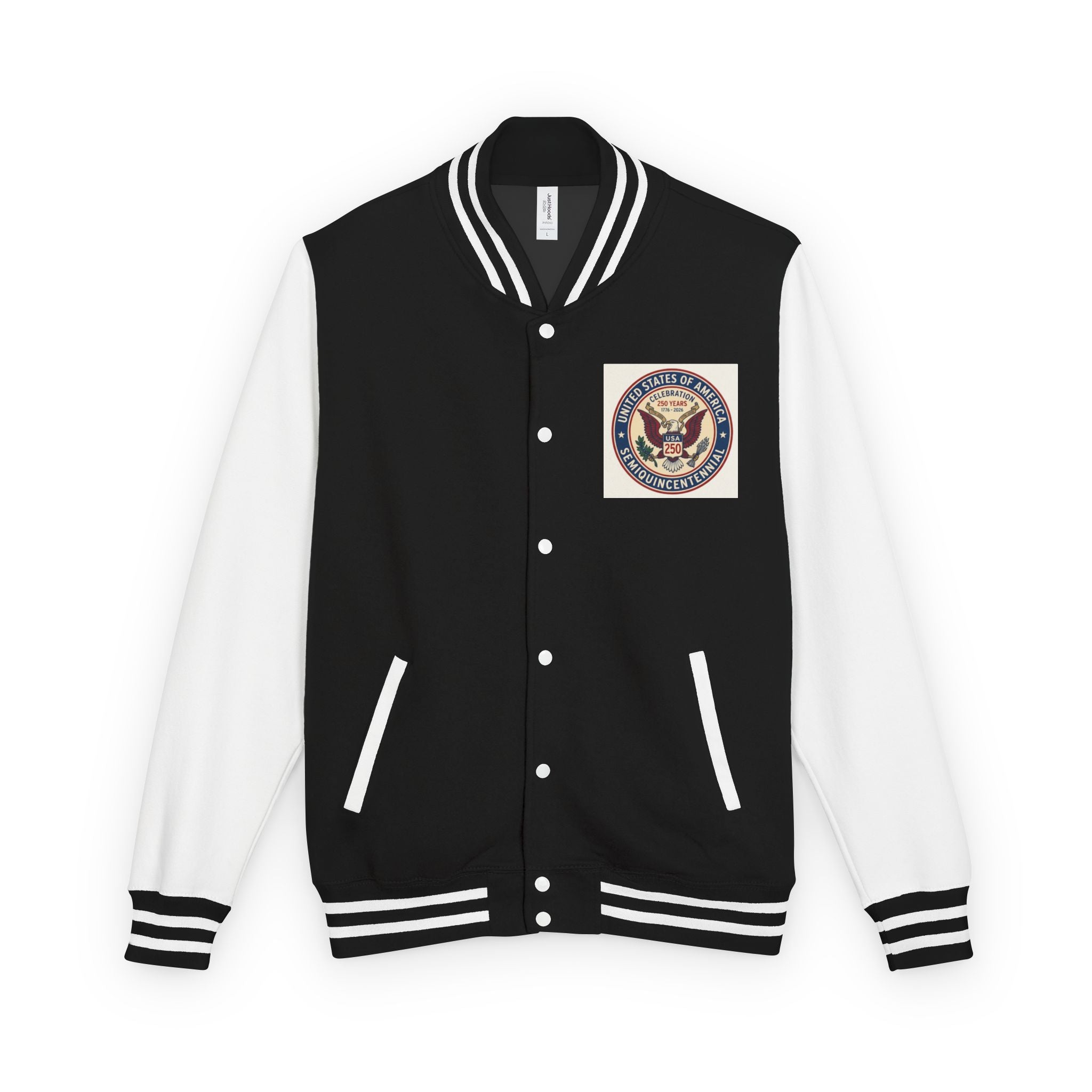 USA 250th Celebration Unisex Heavyweight Letterman Jacket